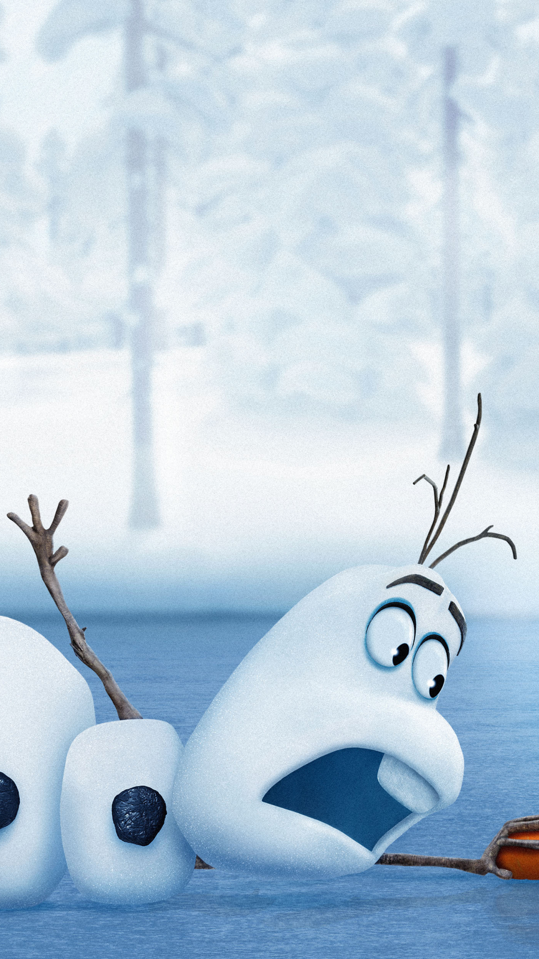 Descarga gratuita de fondo de pantalla para móvil de Películas, Frozen: El Reino Del Hielo, Congelado (Película), Olaf (Congelado).