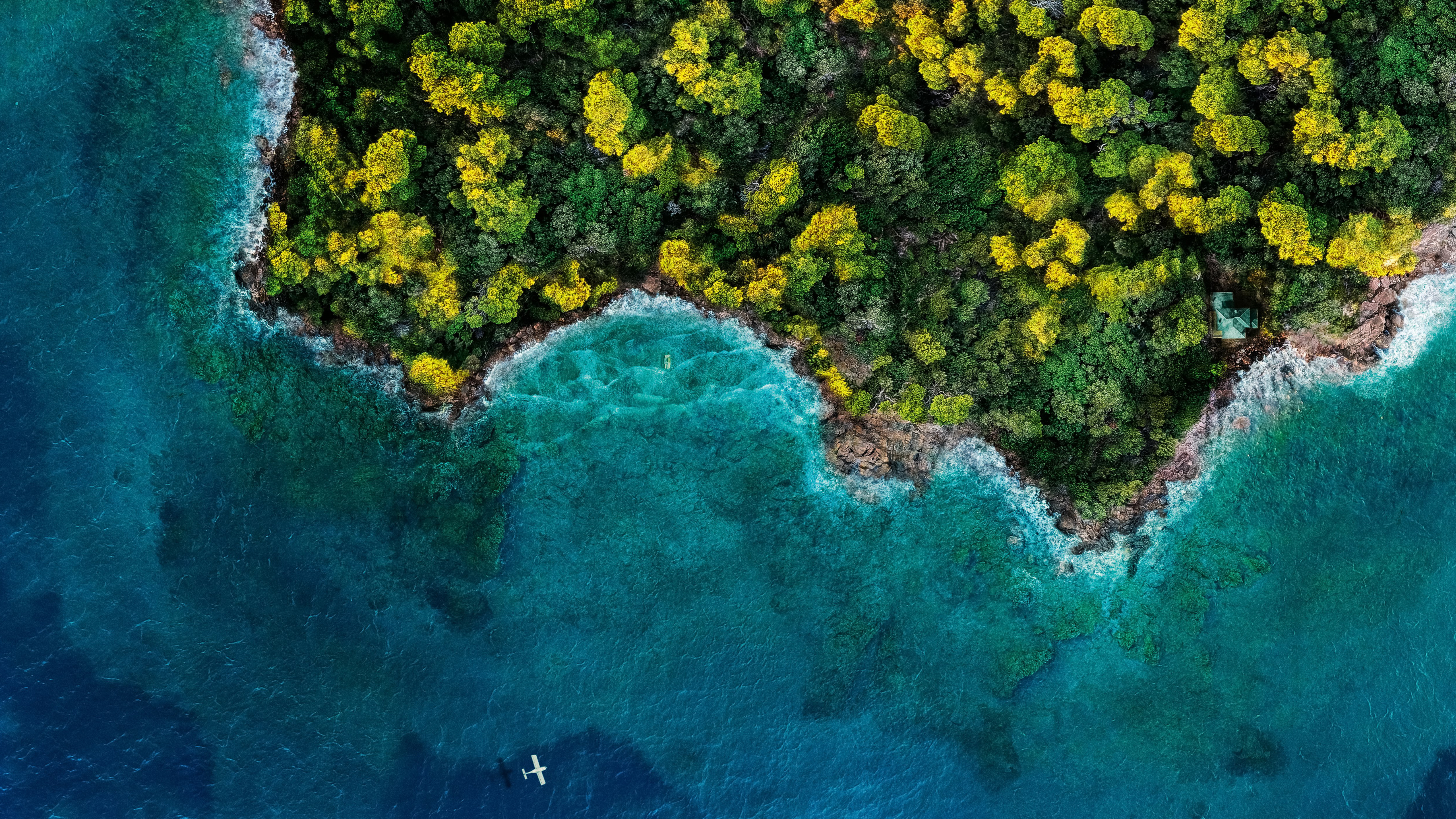 無料モバイル壁紙海岸, 小島, 写真撮影, 空中をダウンロードします。