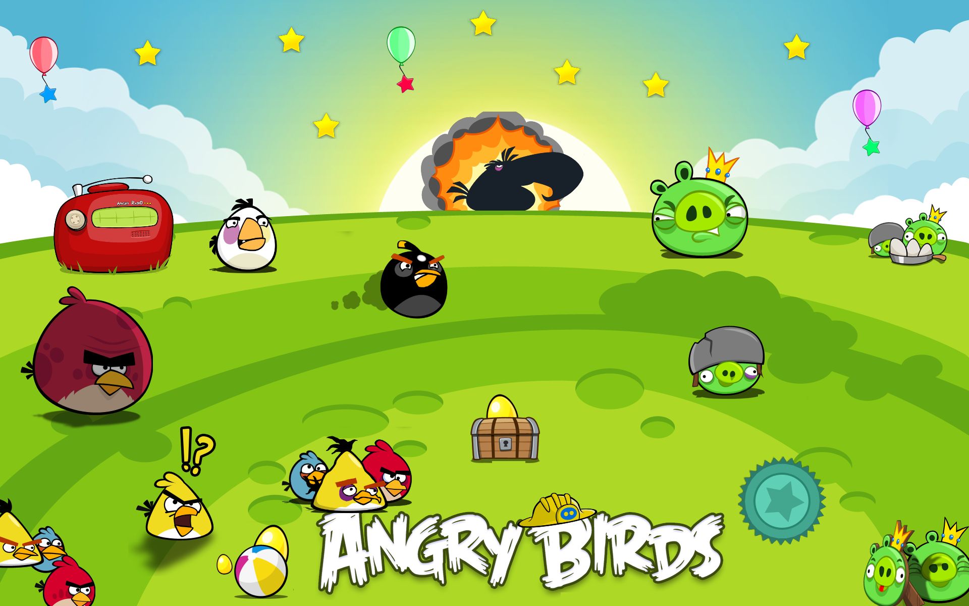 223703 télécharger le fond d'écran jeux vidéo, angry birds - économiseurs d'écran et images gratuitement