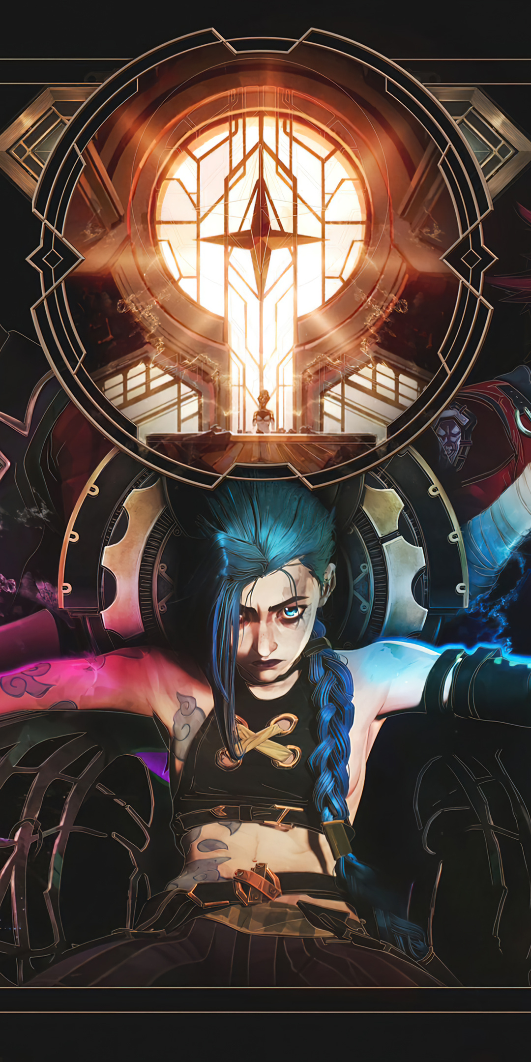 Download mobile wallpaper Tv Show, Jinx (League Of Legends), Arcane for free.