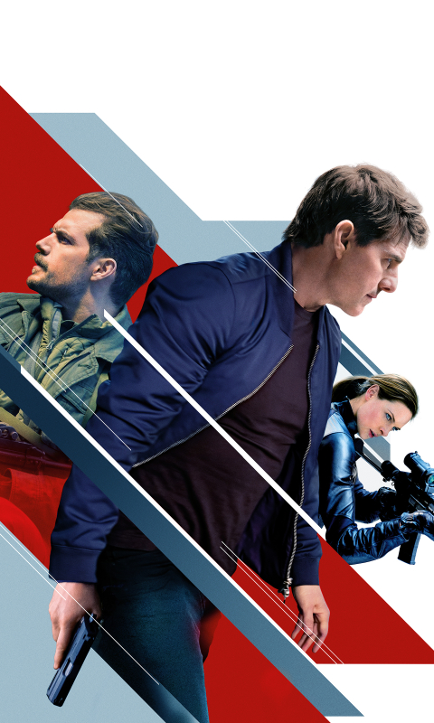 Download mobile wallpaper Movie, Henry Cavill, Ethan Hunt, Tom Cruise, Rebecca Ferguson, Mission: Impossible, Ilsa Faust, August Walker, Mission: Impossible Fallout for free.