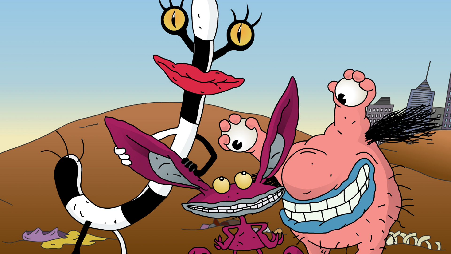 Download mobile wallpaper Video Game, Aaahh!!! Real Monsters for free.