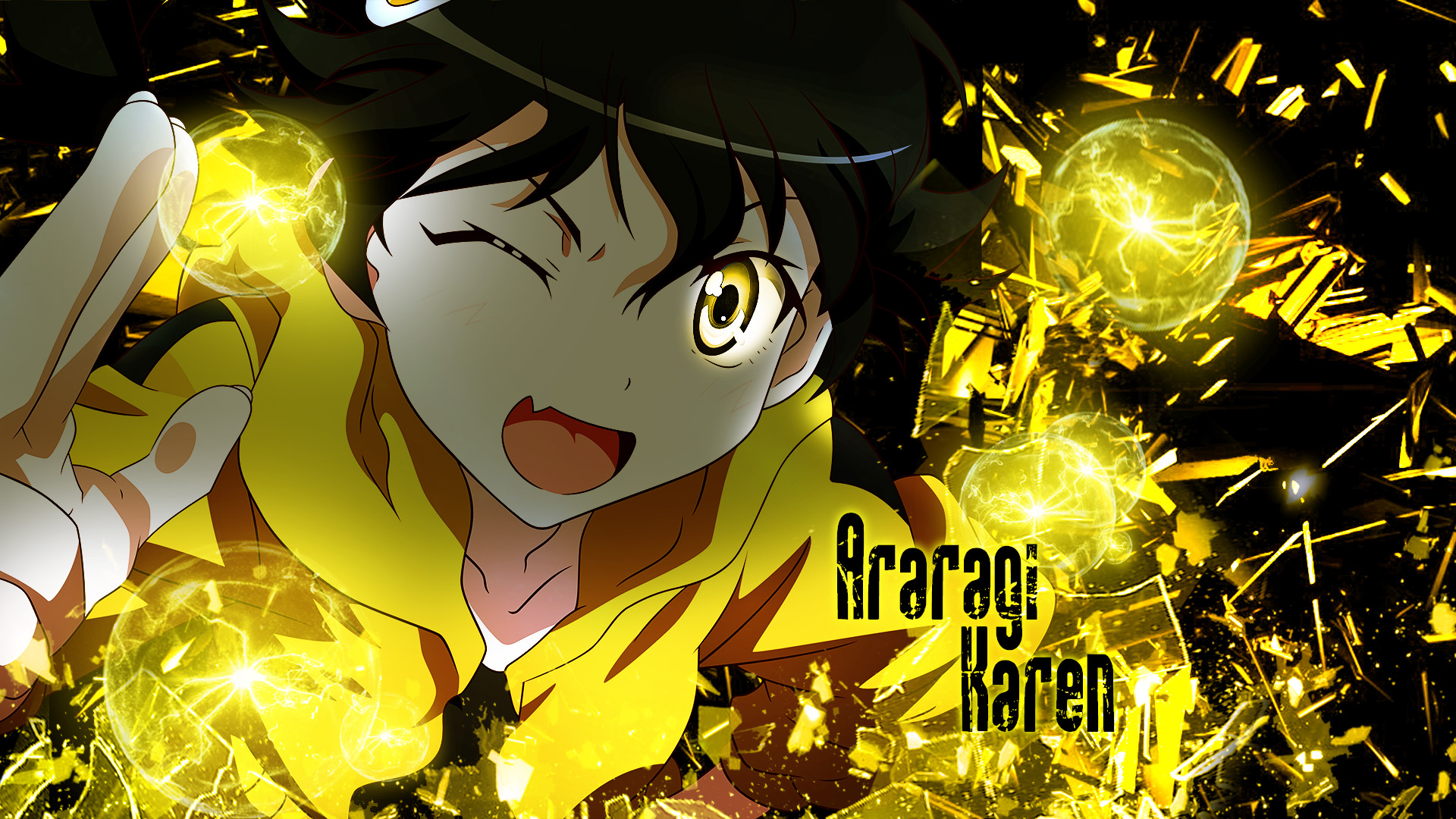 Handy-Wallpaper Animes, Monogatari (Serie), Karen Araragi kostenlos herunterladen.