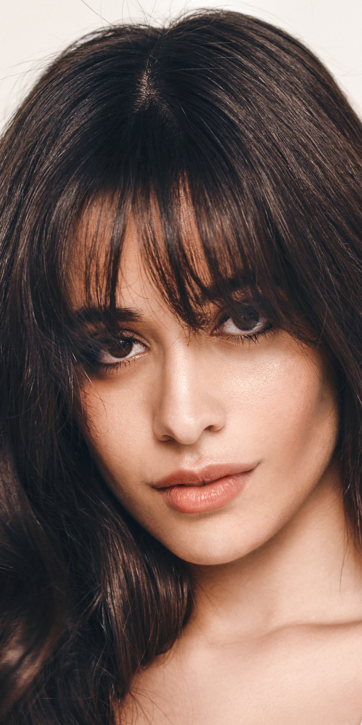 Download mobile wallpaper Music, Singer, Brunette, Brown Eyes, Latina, Camila Cabello for free.