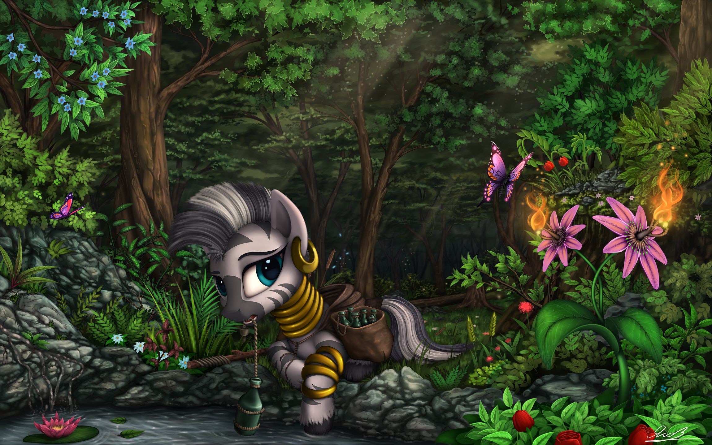 Free download wallpaper My Little Pony, Tv Show, My Little Pony: Friendship Is Magic, Zecora (My Little Pony) on your PC desktop