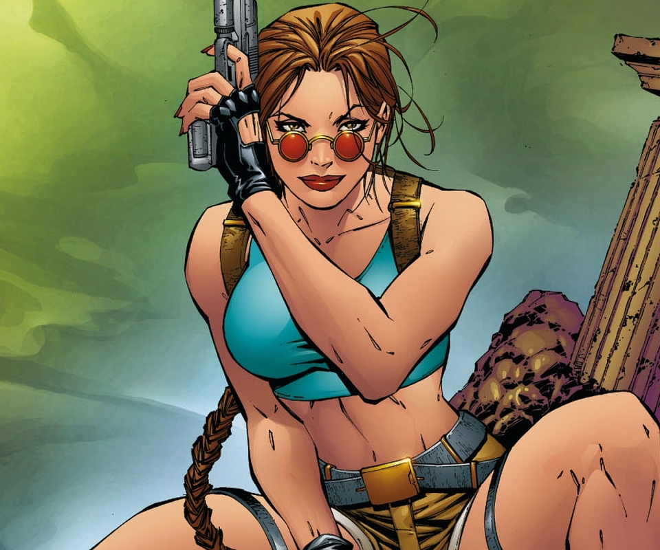 Download mobile wallpaper Tomb Raider, Comics for free.
