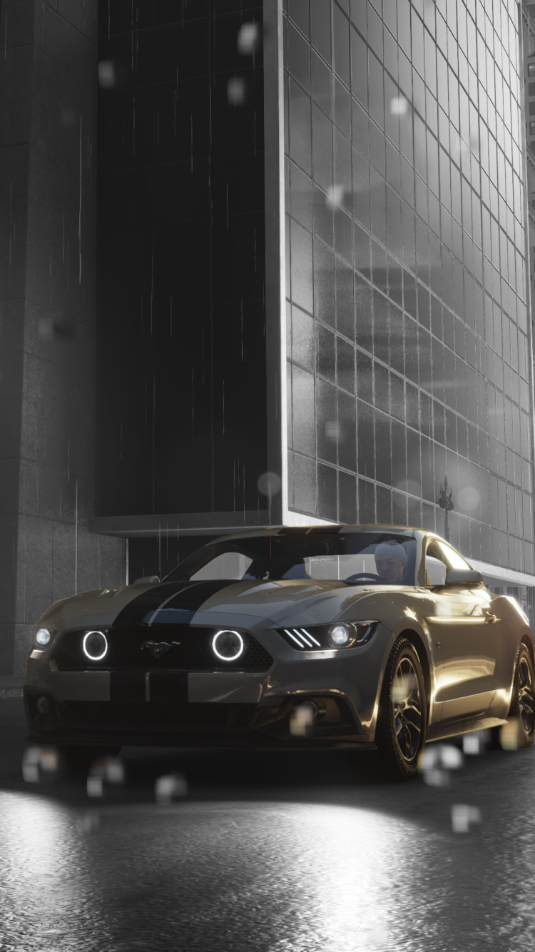 Download mobile wallpaper Ford Mustang, Video Game, The Crew 2 for free.