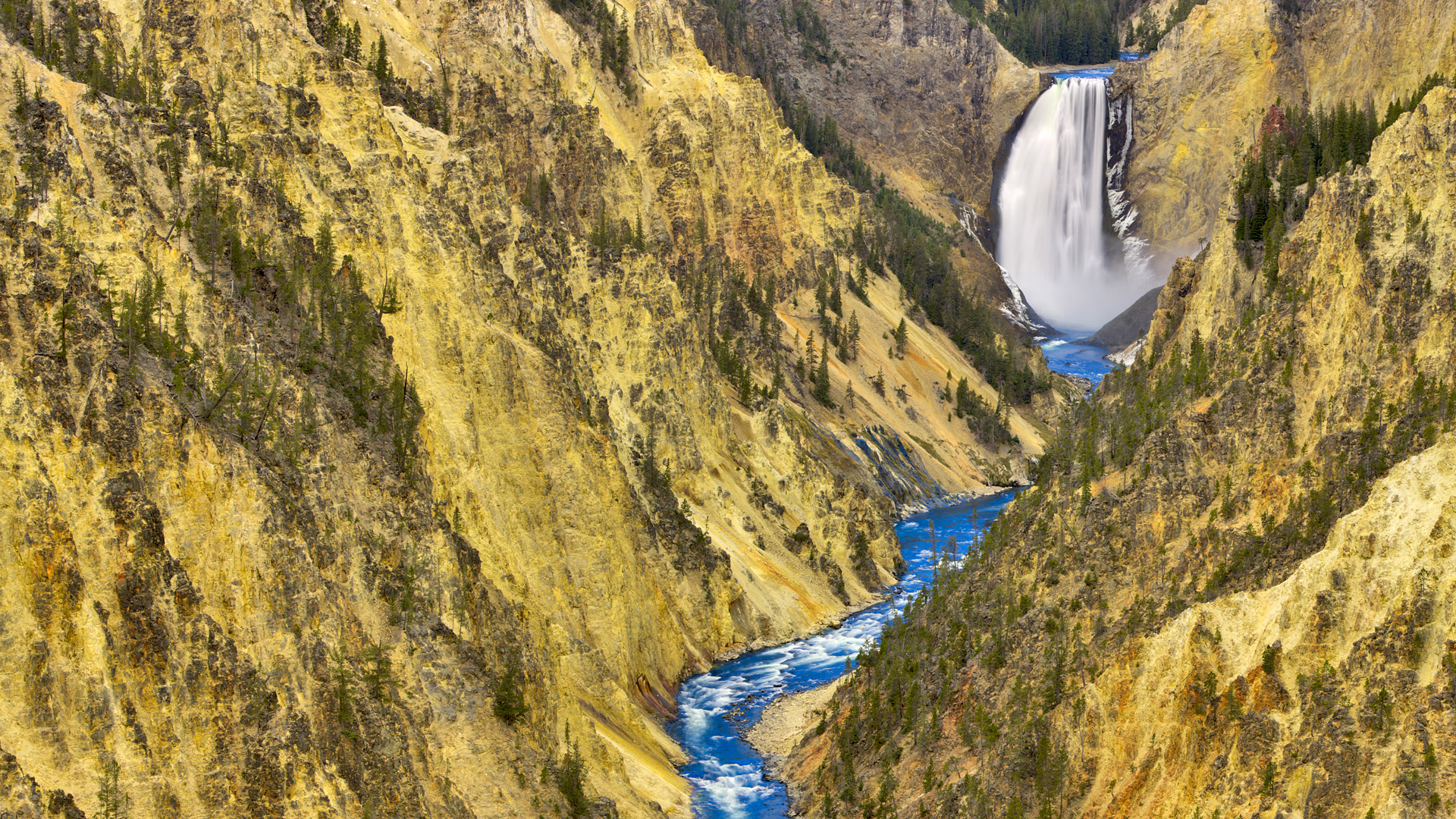 Die besten Yellowstone Fälle-Hintergründe für den Telefonbildschirm