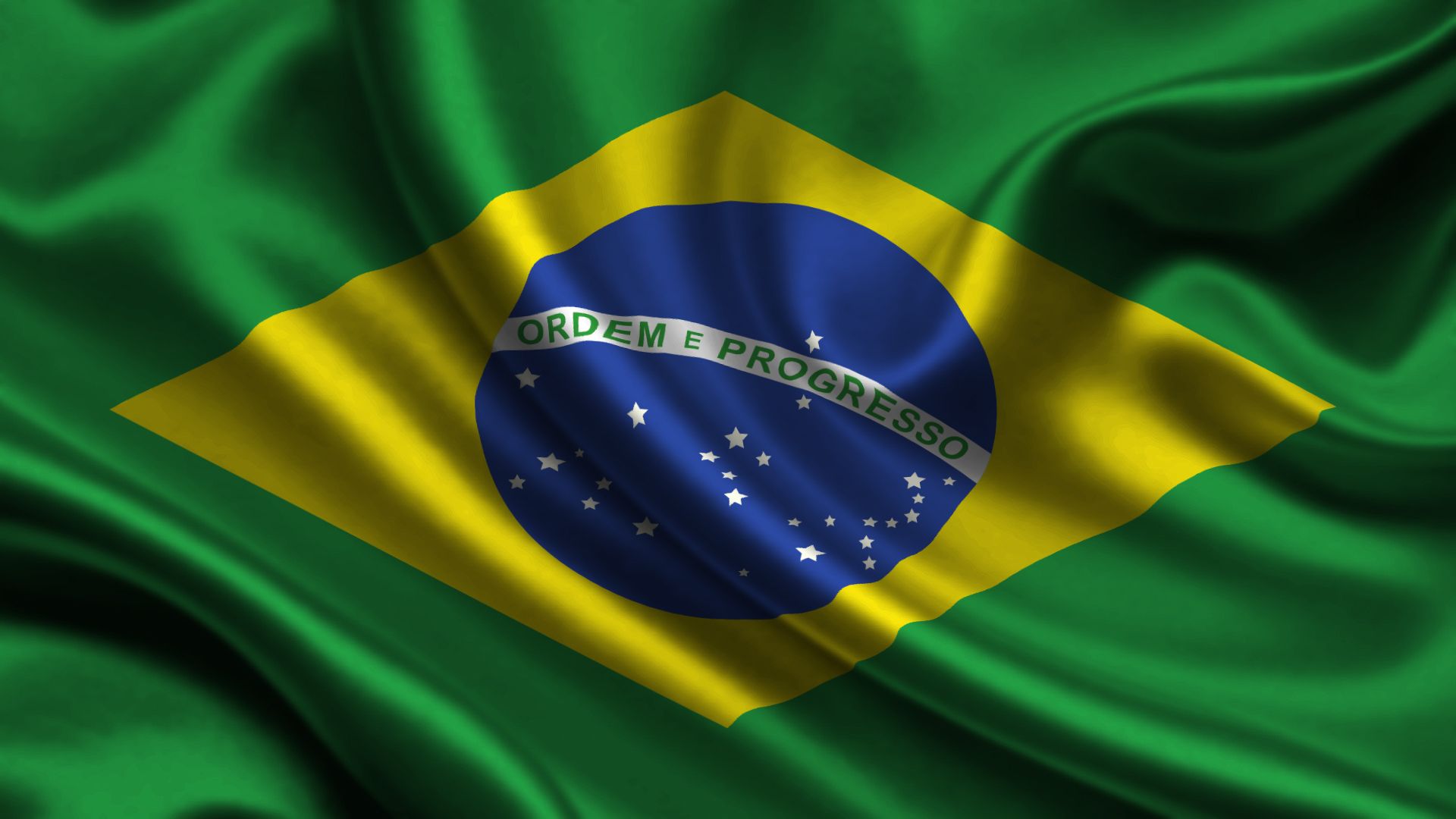 Скачать обои Флаг Бразилии на телефон бесплатно