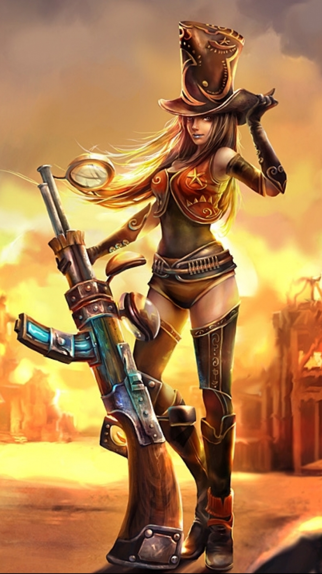 Baixar papel de parede para celular de League Of Legends, Videogame, Caitlyn (Liga Das Lendas) gratuito.
