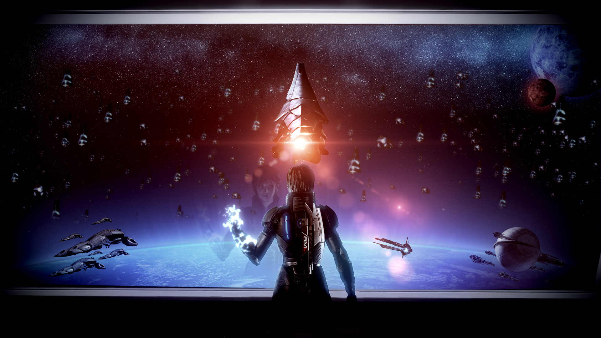Free download wallpaper Mass Effect, Video Game, Commander Shepard on your PC desktop