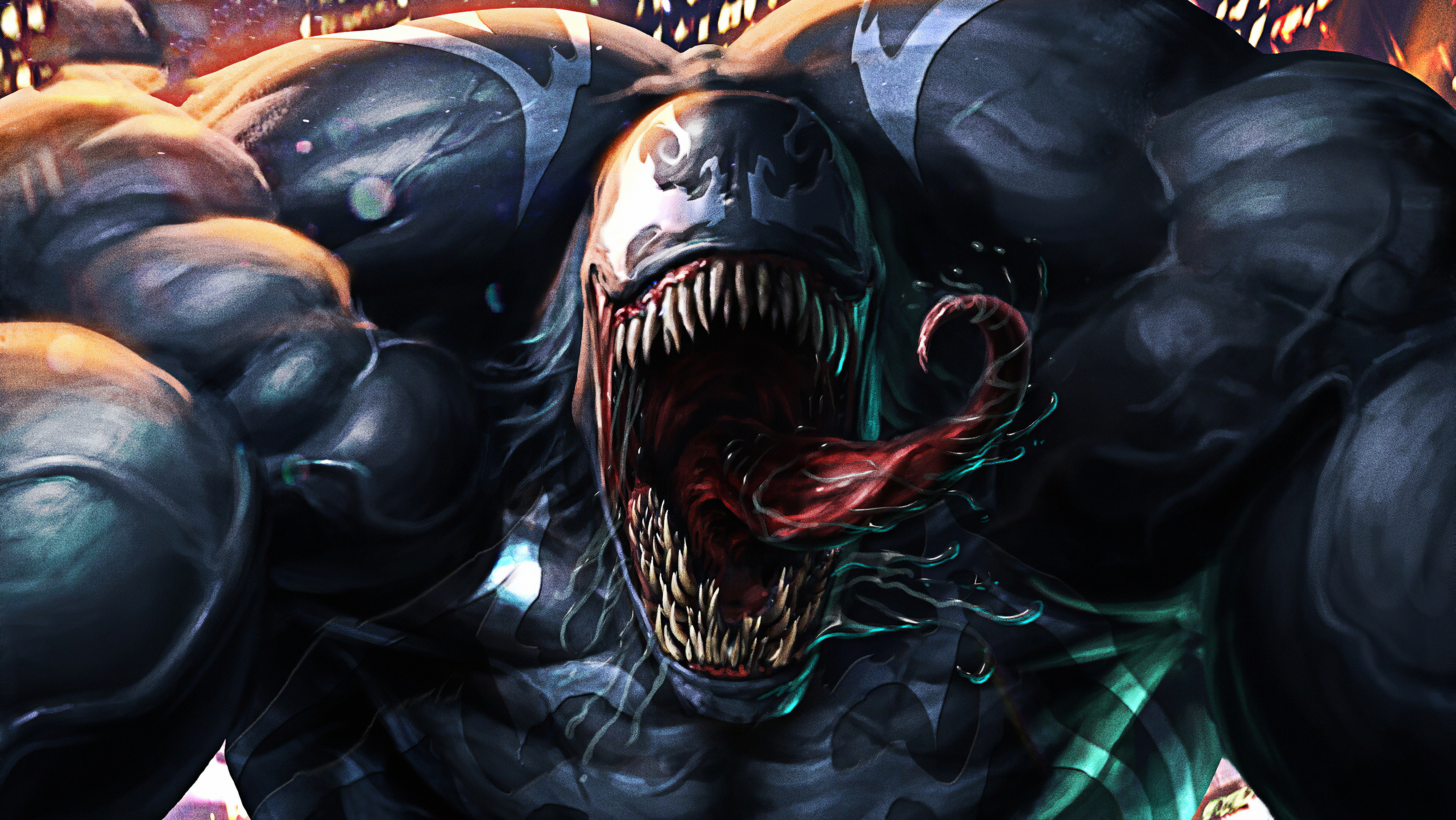 Handy-Wallpaper Comics, Venom kostenlos herunterladen.