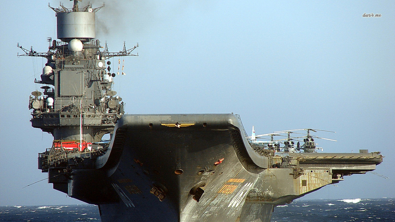 military, russian aircraft carrier admiral kuznetsov, ship