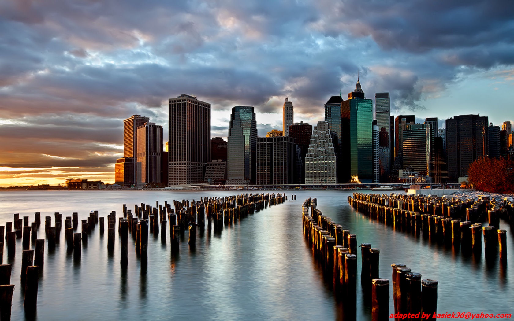 Téléchargez gratuitement l'image Manhattan, Construction Humaine sur le bureau de votre PC