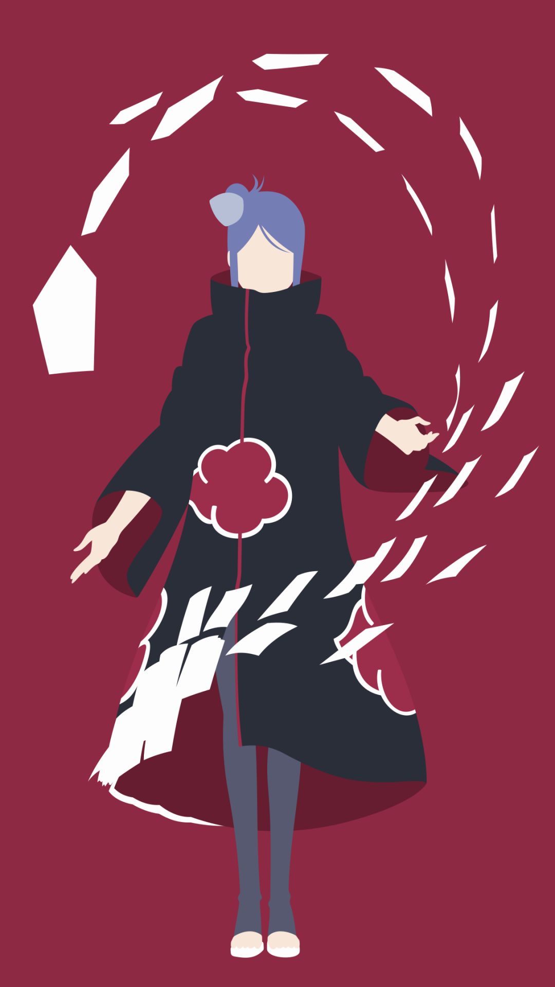 Handy-Wallpaper Naruto, Animes, Konan (Naruto) kostenlos herunterladen.