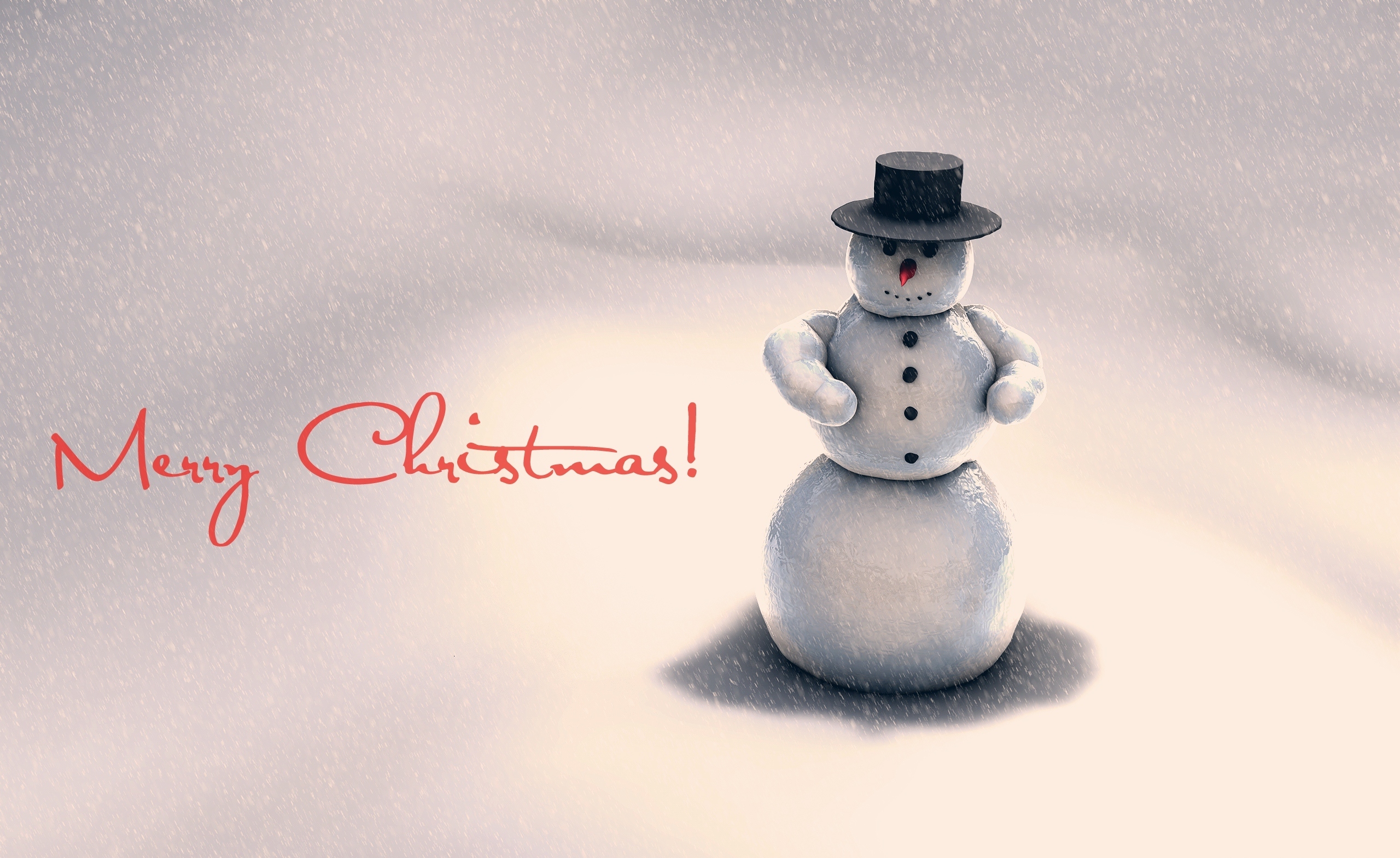 Download mobile wallpaper Merry Christmas, Snowman, Christmas, Holiday for free.