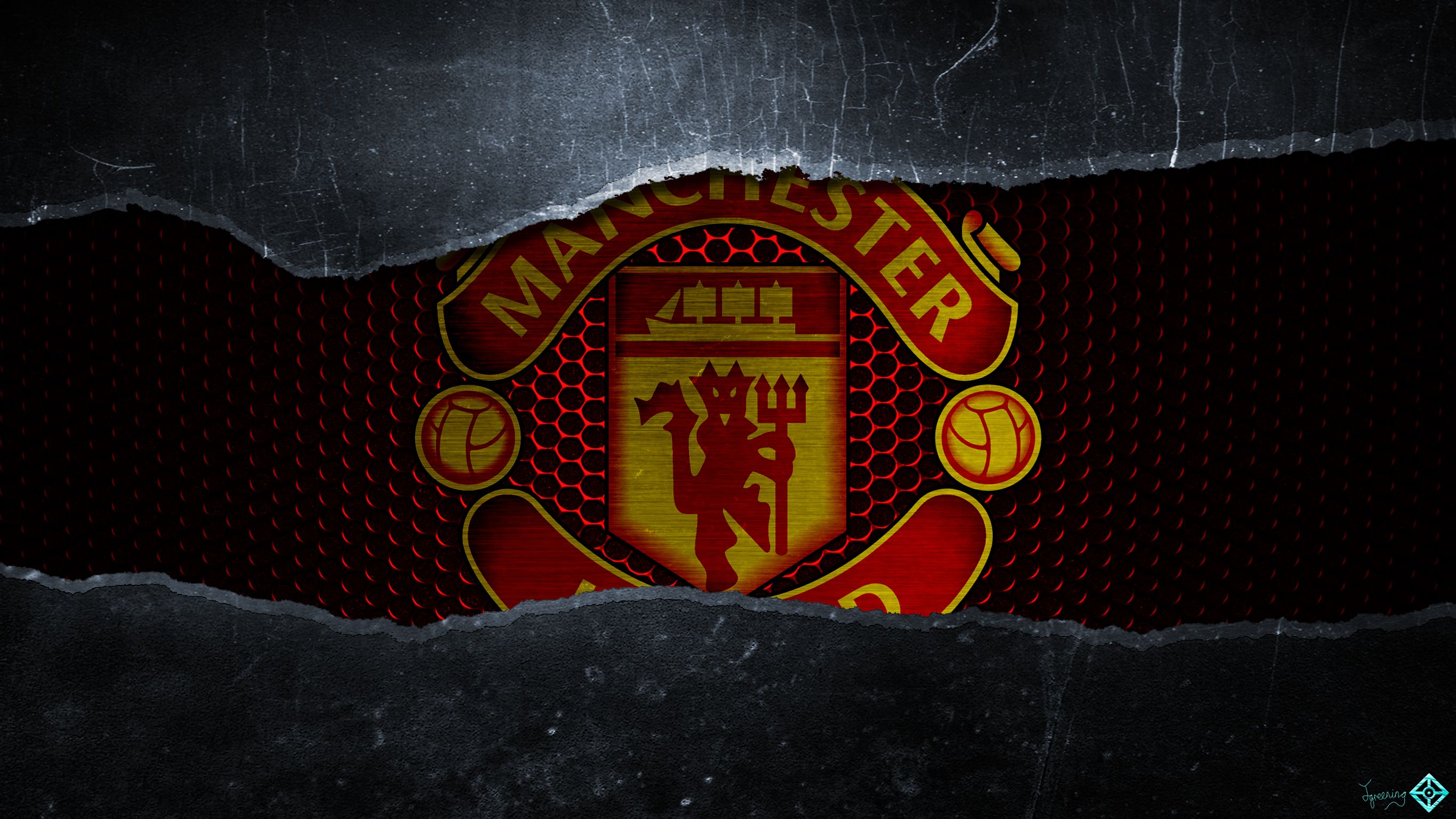 Free download wallpaper Sports, Logo, Emblem, Soccer, Manchester United F C on your PC desktop