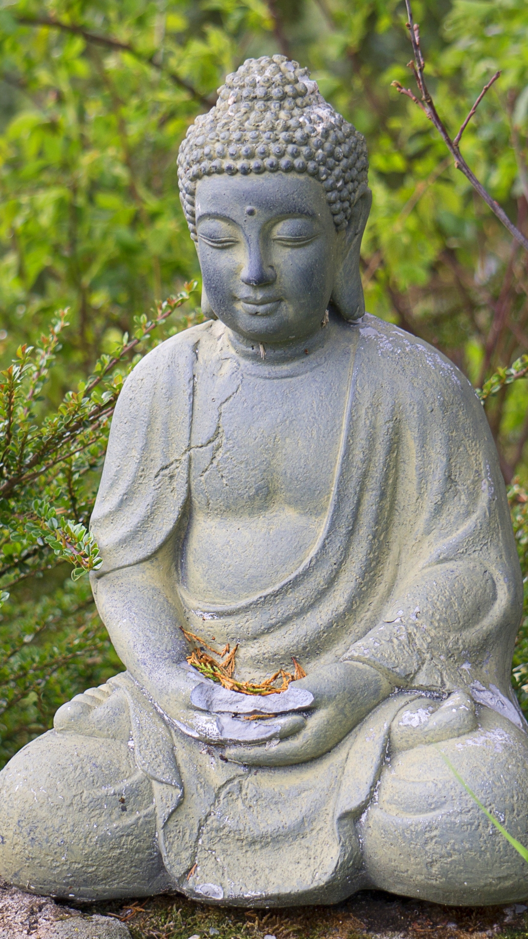 Скачать картинку Будда, Статуя, Буддизм, Скульптура, Религиозные в телефон бесплатно.