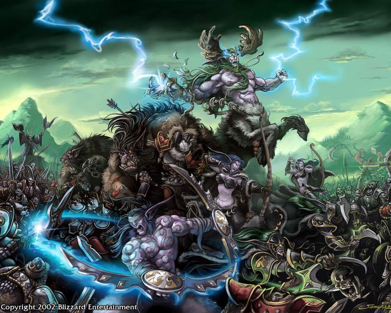 Скачати мобільні шпалери Warcraft, Малюнки, Ігри безкоштовно.