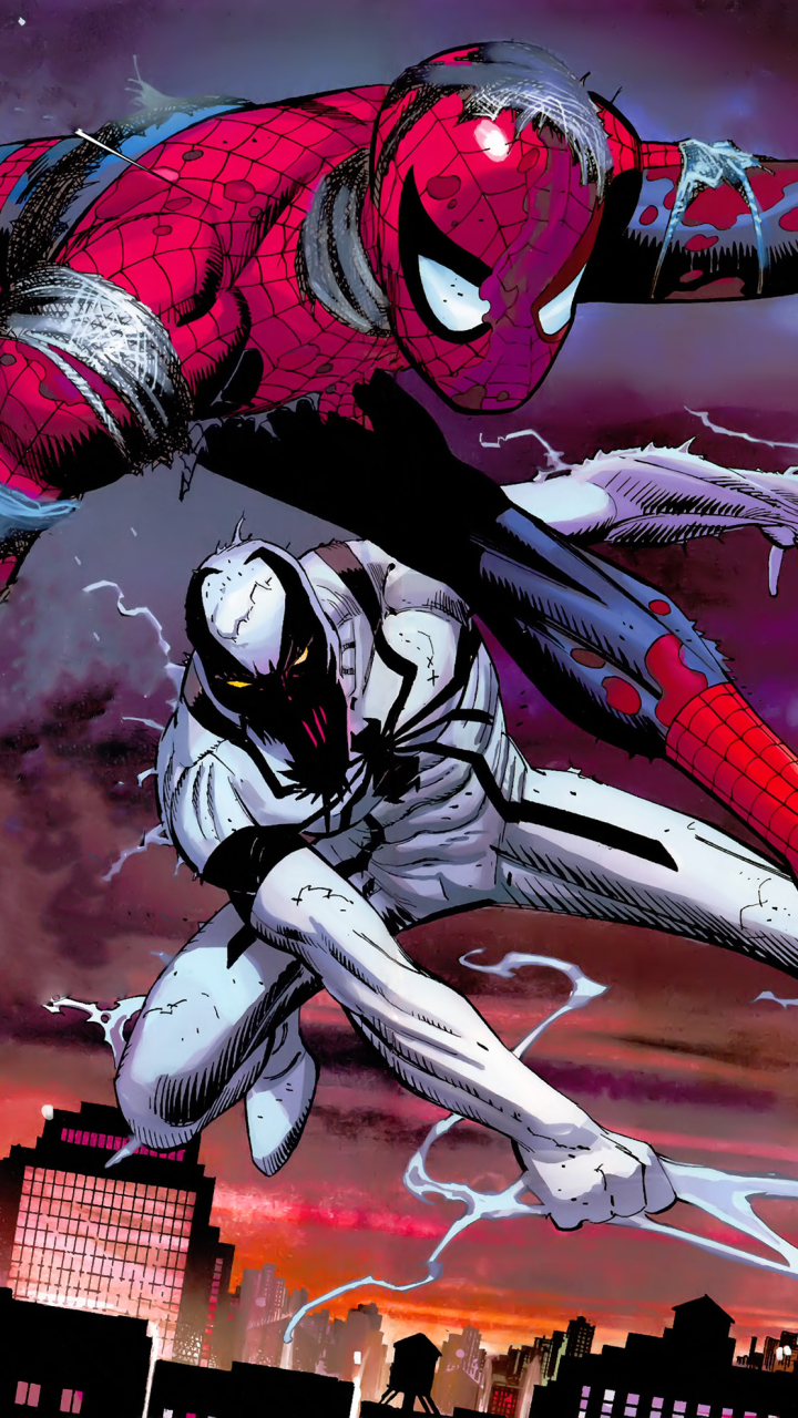 comics, anti venom, spider man