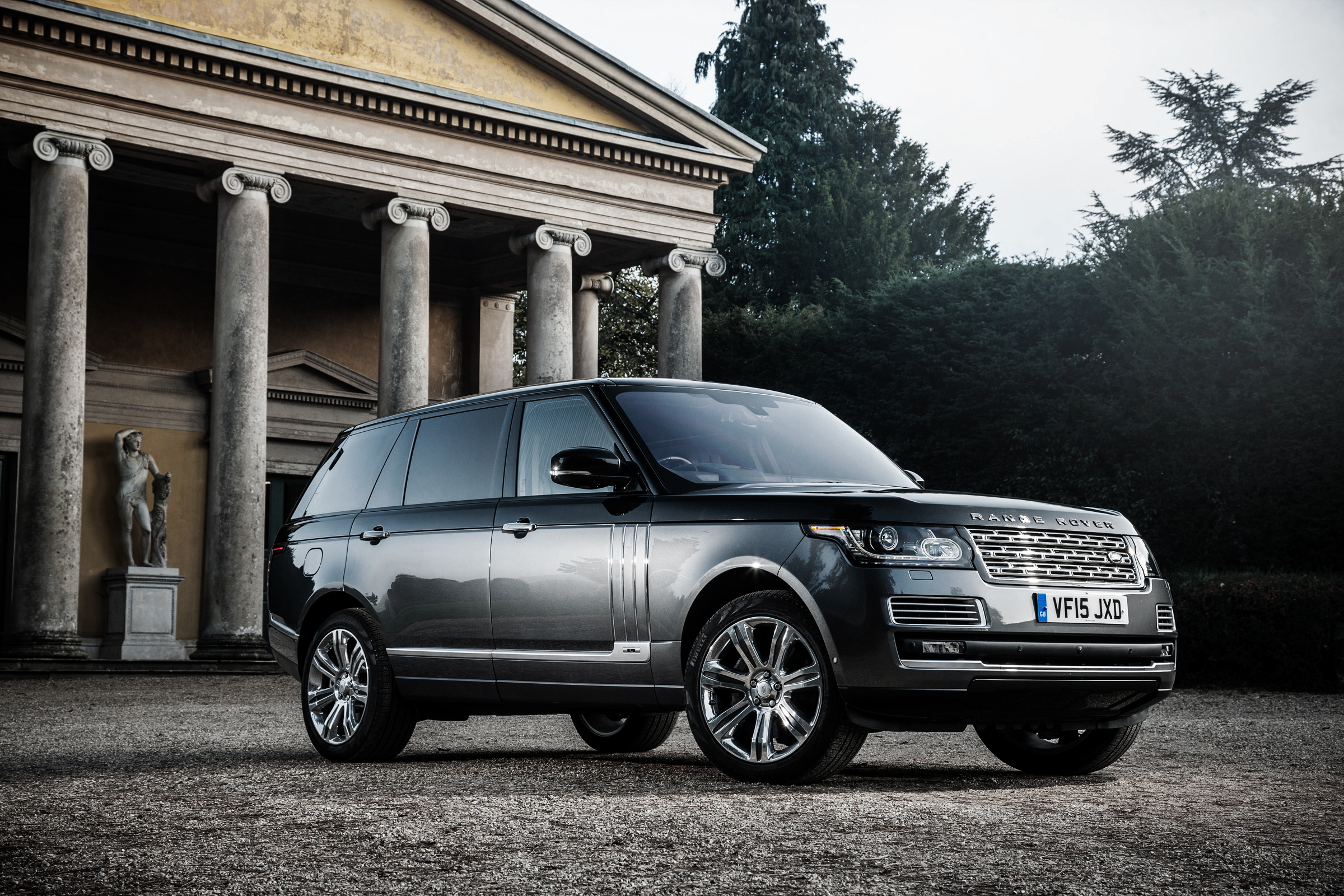 Handy-Wallpaper Range Rover, Autos, Geländewagen, Fahrzeuge, Schwarzes Auto, Landrover kostenlos herunterladen.