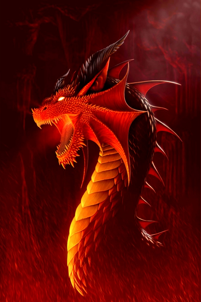 Download mobile wallpaper Fantasy, Dragon for free.