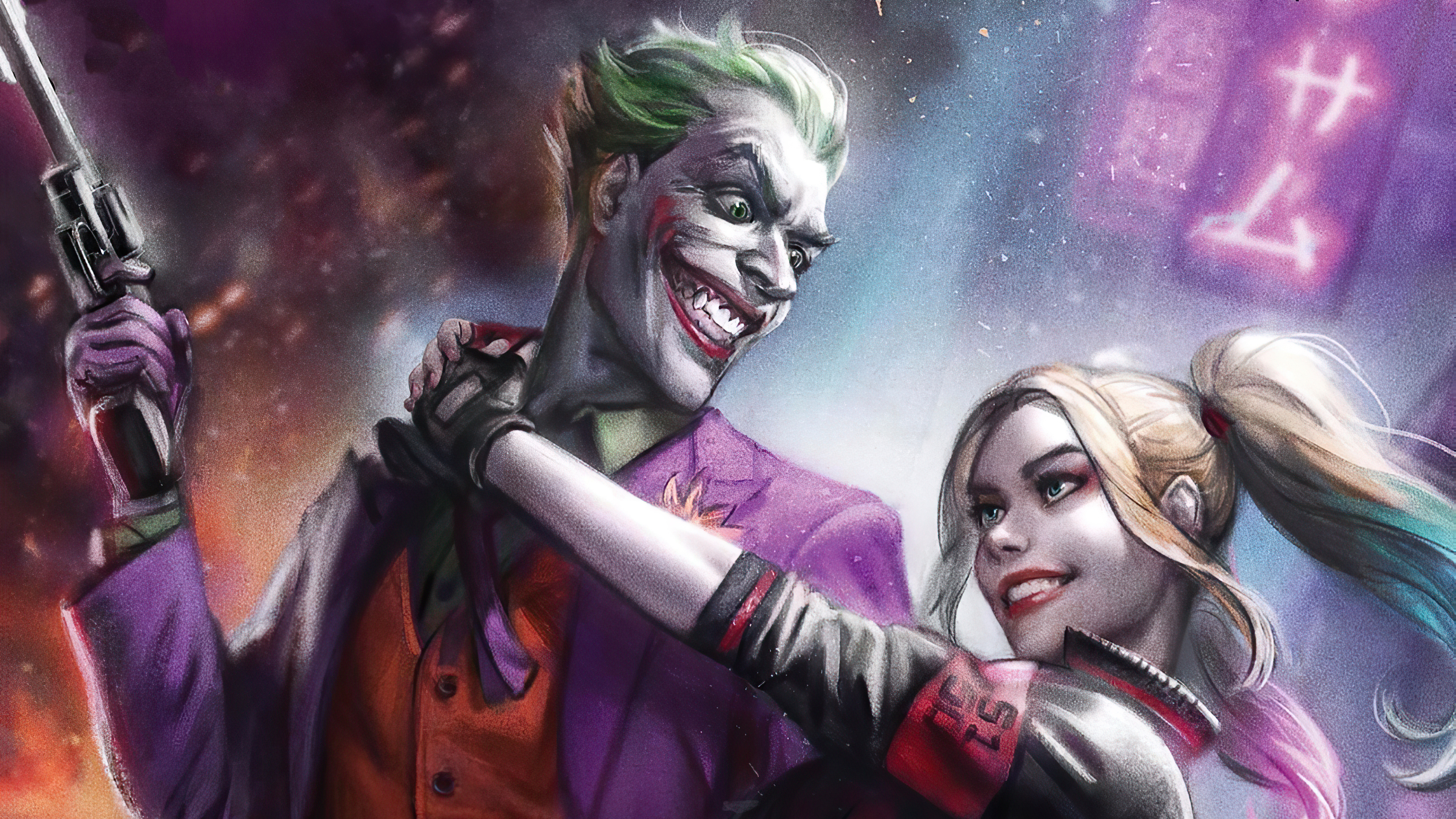 Download mobile wallpaper Joker, Comics, Harley Quinn, Dc Comics for free.