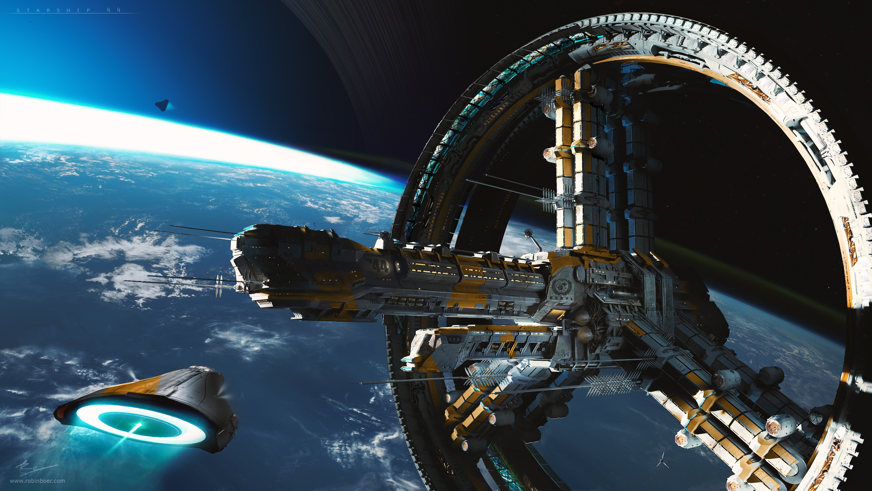 878678 descargar fondo de pantalla ciencia ficción, estación espacial, espacio, nave espacial: protectores de pantalla e imágenes gratis