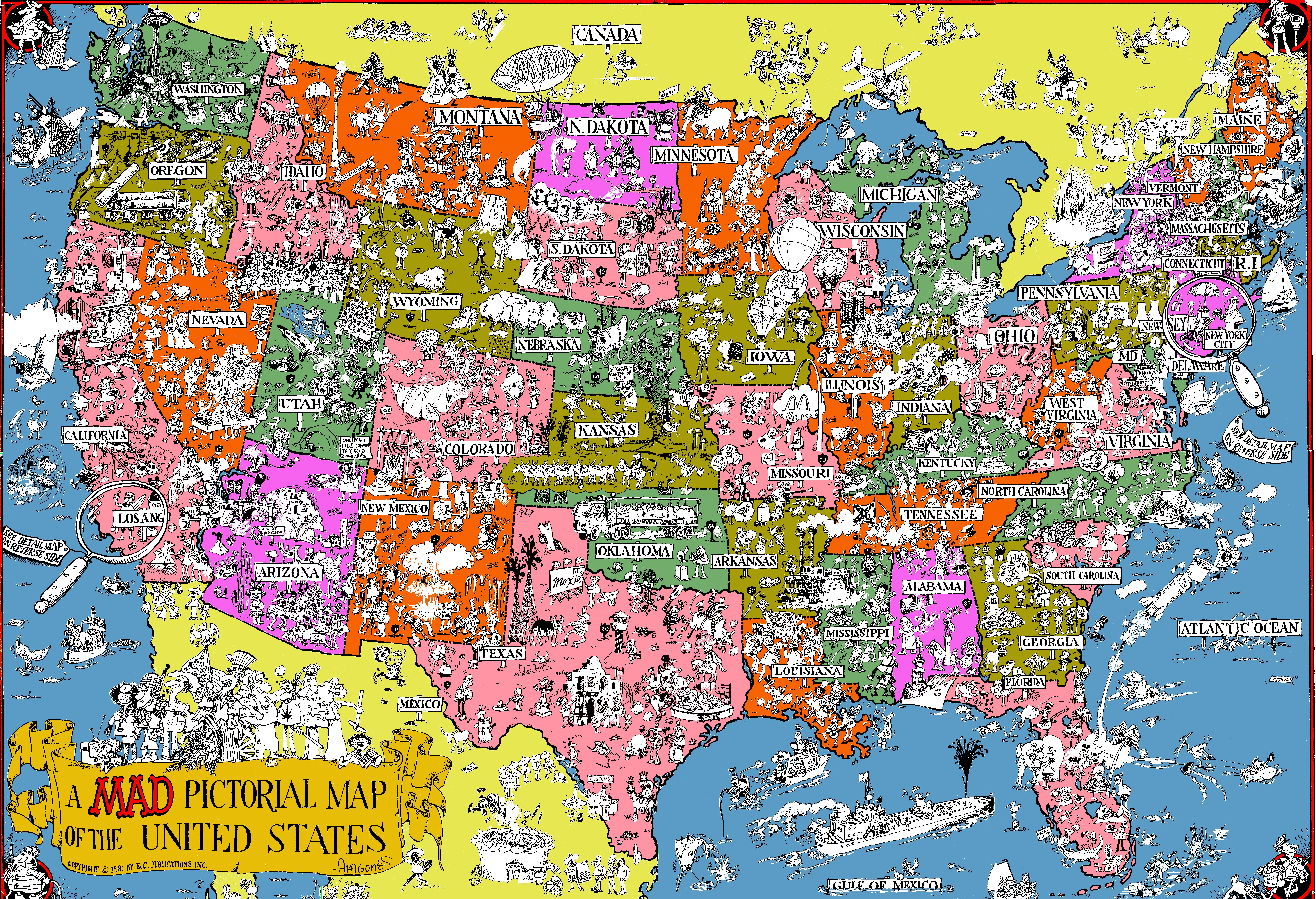611965 Hintergrundbild herunterladen comics, wütend, karte, karte der vereinigten staaten von amerika, usa karte, vereinigte staaten von amerika - Bildschirmschoner und Bilder kostenlos