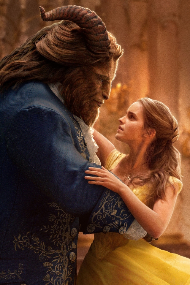 Download mobile wallpaper Emma Watson, Movie, Dan Stevens, Beauty And The Beast (2017) for free.
