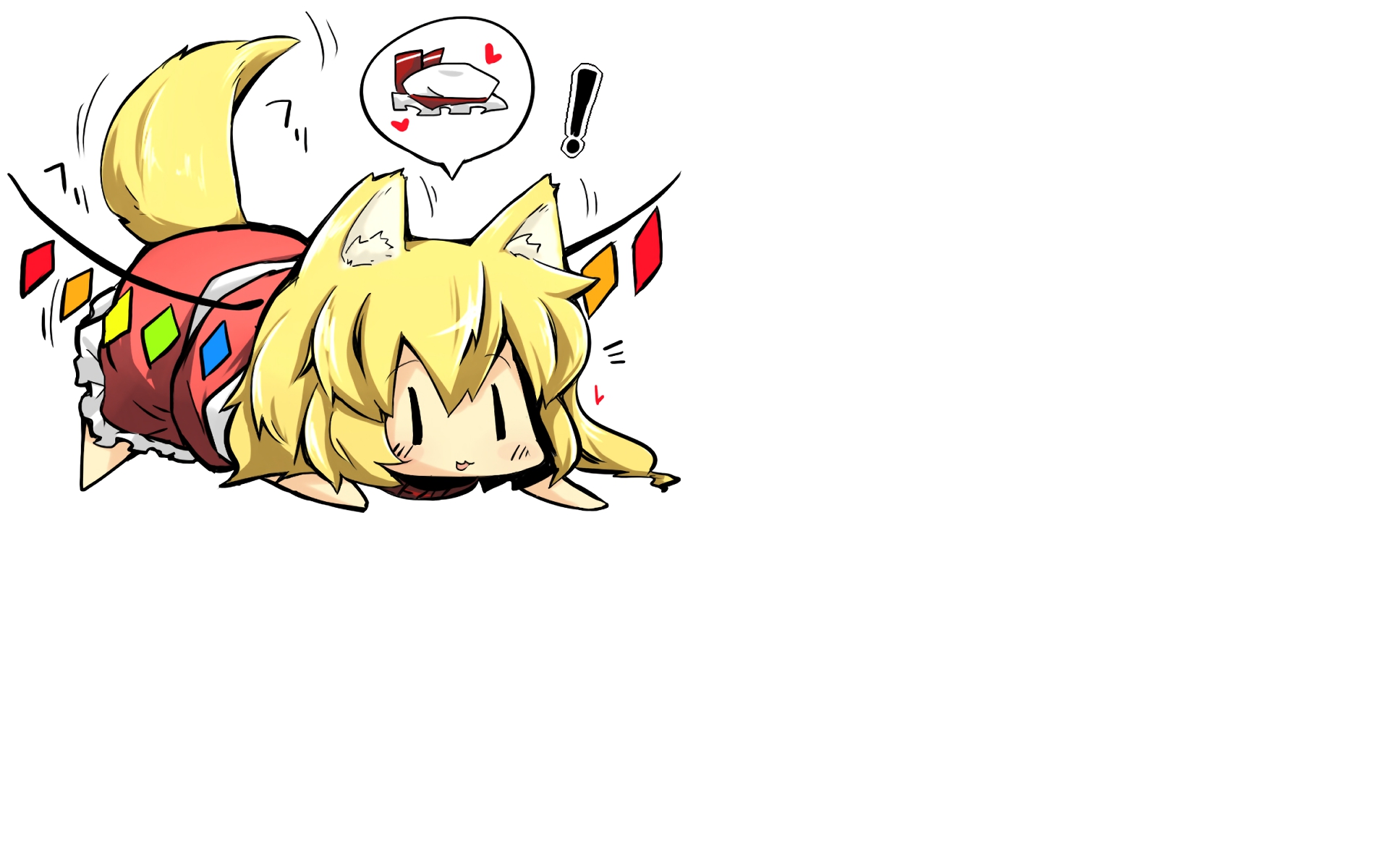 Free download wallpaper Anime, Flandre Scarlet, Touhou on your PC desktop