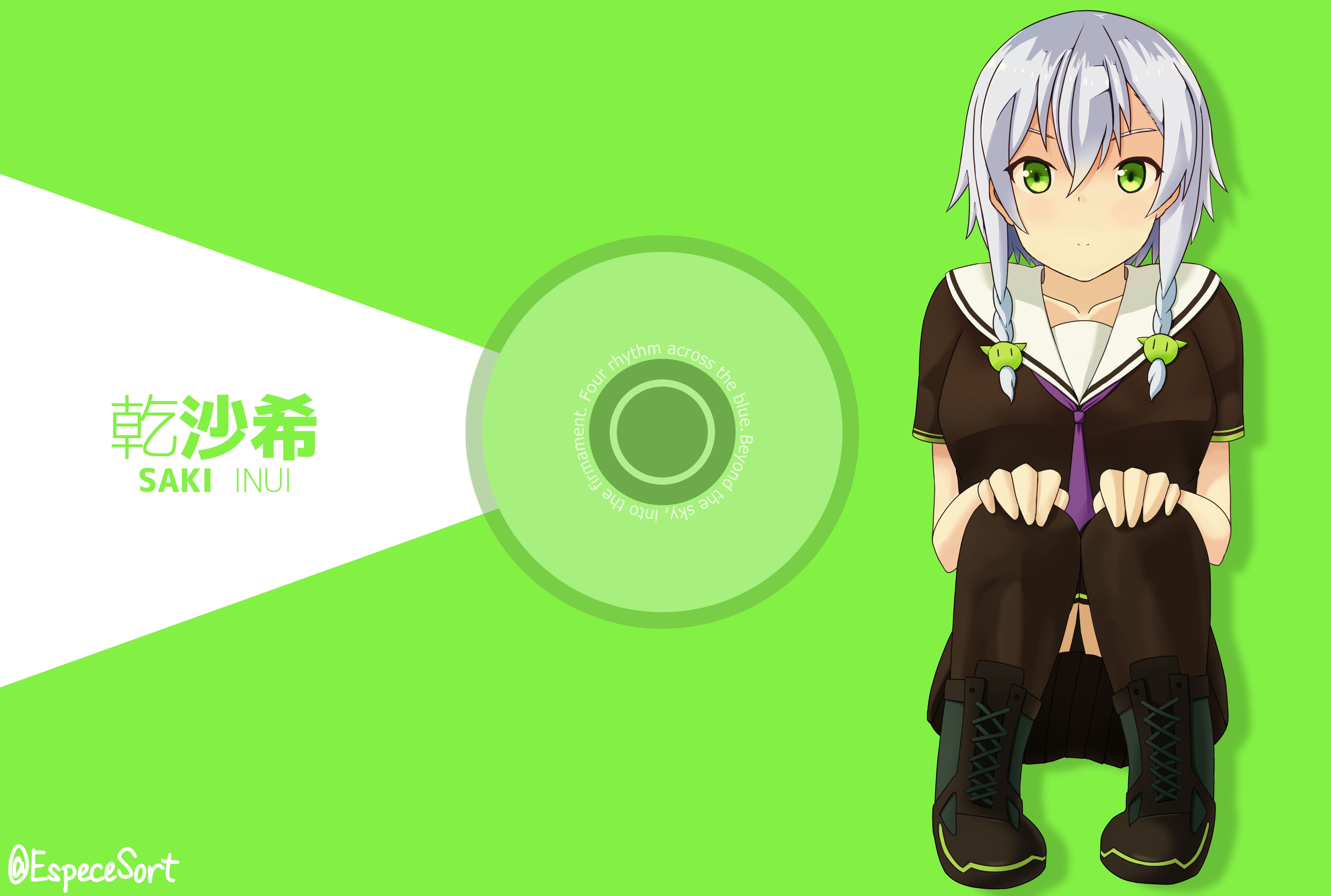 953865 descargar imagen animado, ao no kanata no four rhythm, saki inui: fondos de pantalla y protectores de pantalla gratis