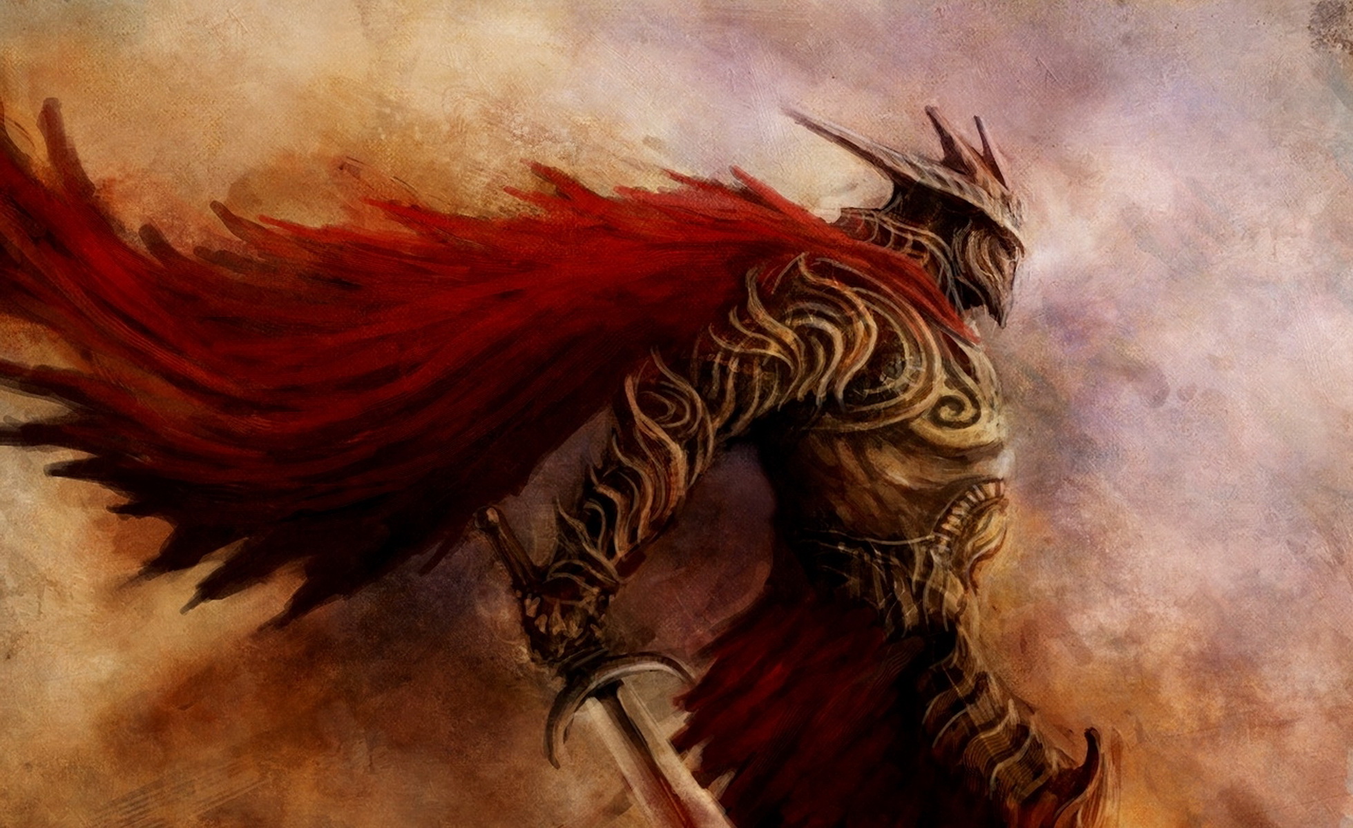 Download mobile wallpaper Fantasy, Warrior for free.