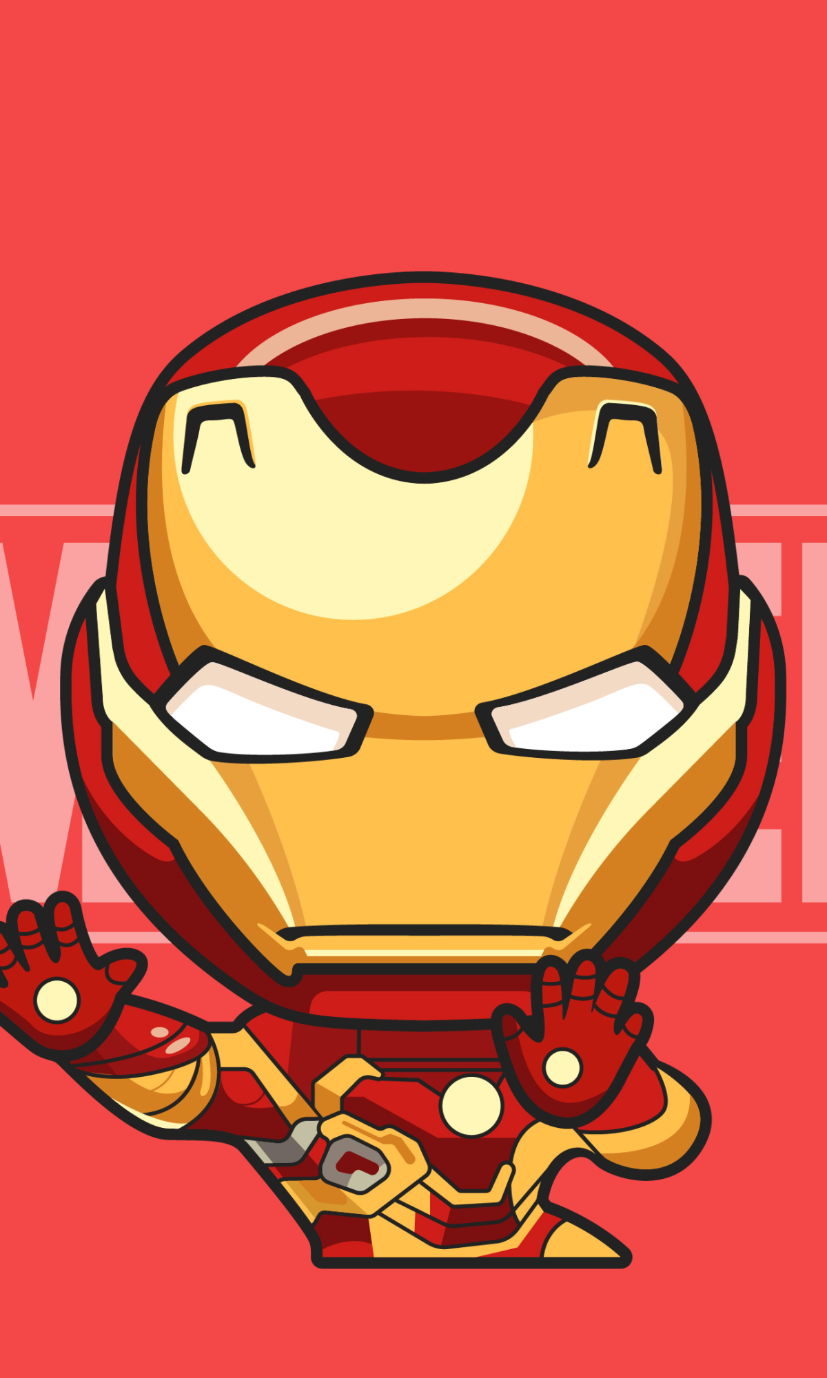 Download mobile wallpaper Iron Man, Comics, Chibi for free.