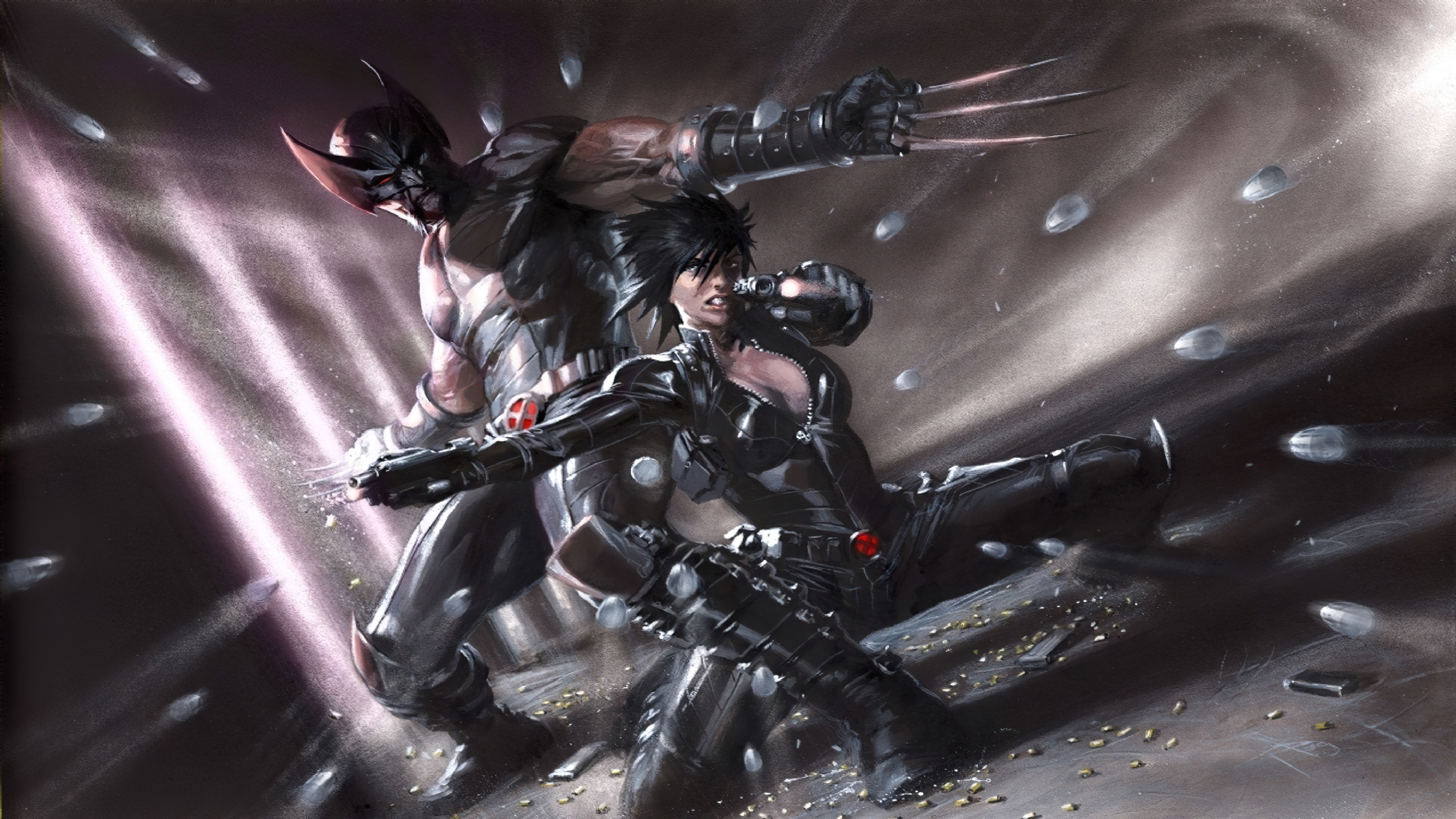 Téléchargez des papiers peints mobile X Men, Bande Dessinées, X 23, Wolverine : Le Combat De L'immortel gratuitement.