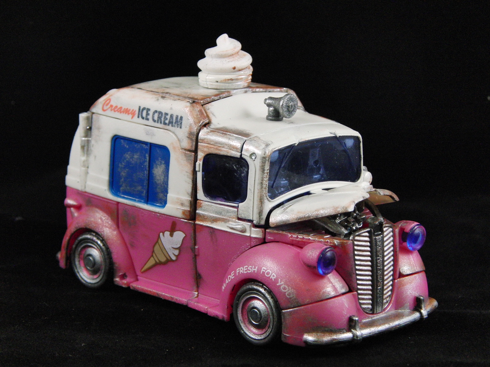 Популярні заставки і фони Вантажівка З Морозивом на комп'ютер