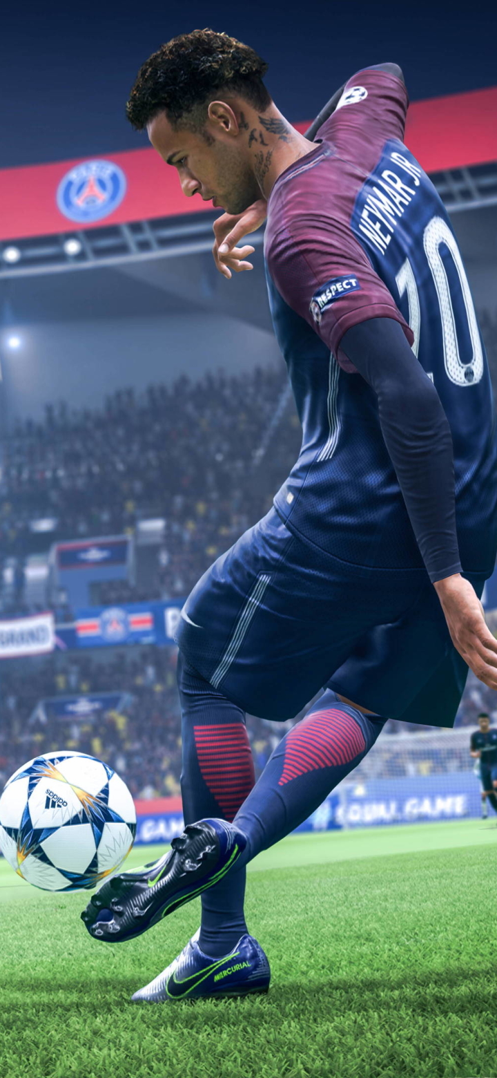 Download mobile wallpaper Video Game, Soccer, Neymar, Fifa 19 for free.