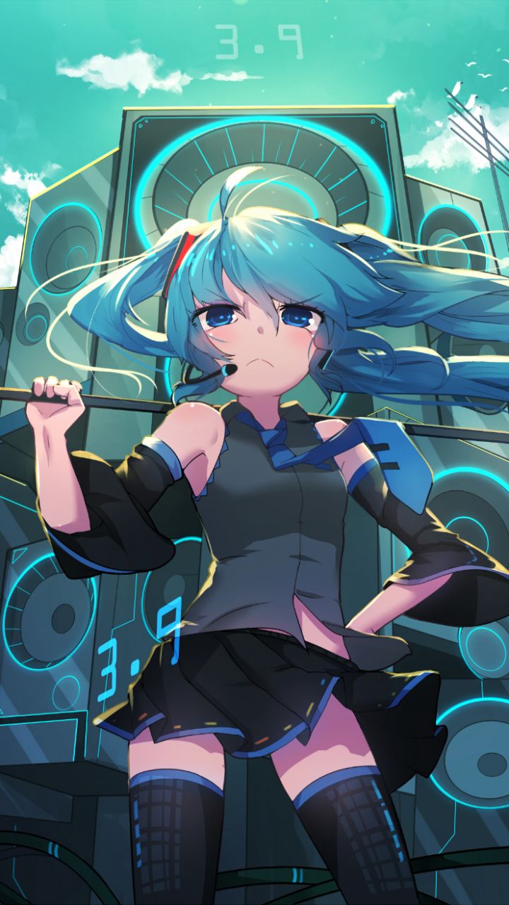 Handy-Wallpaper Vocaloid, Hatsune Miku, Animes kostenlos herunterladen.