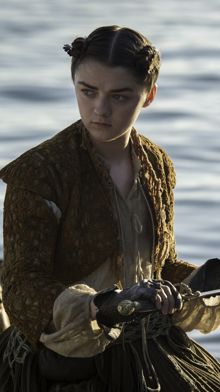 Download mobile wallpaper Game Of Thrones, Tv Show, Maisie Williams, Arya Stark for free.