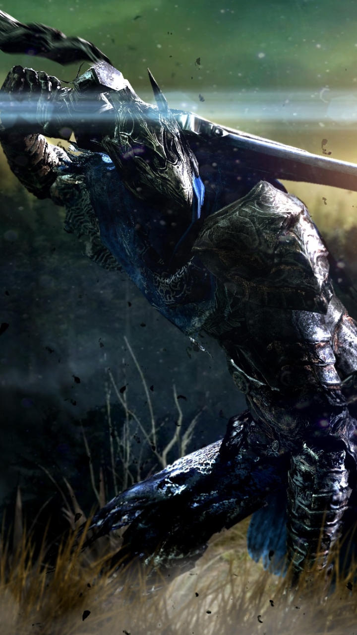 video game, dark souls, armor, artorias (dark souls), sword, warrior Full HD