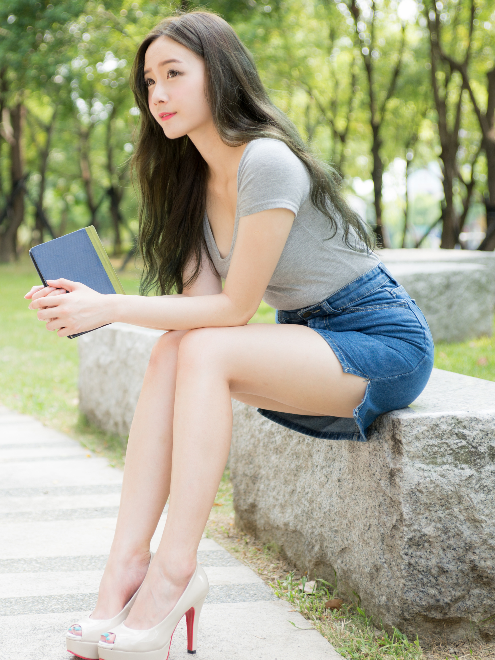 Download mobile wallpaper Women, Asian for free.