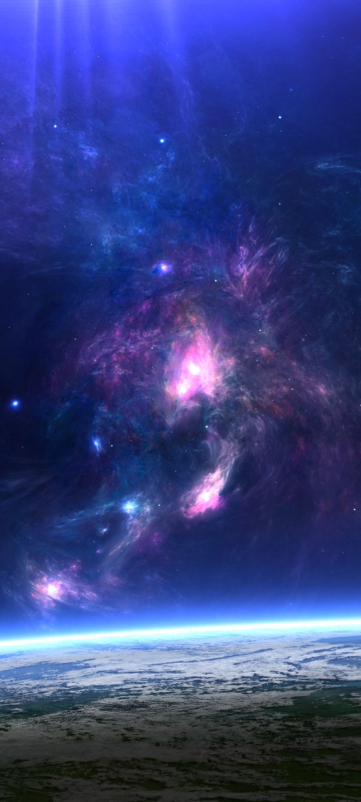 Download mobile wallpaper Stars, Space, Planet, Sci Fi for free.