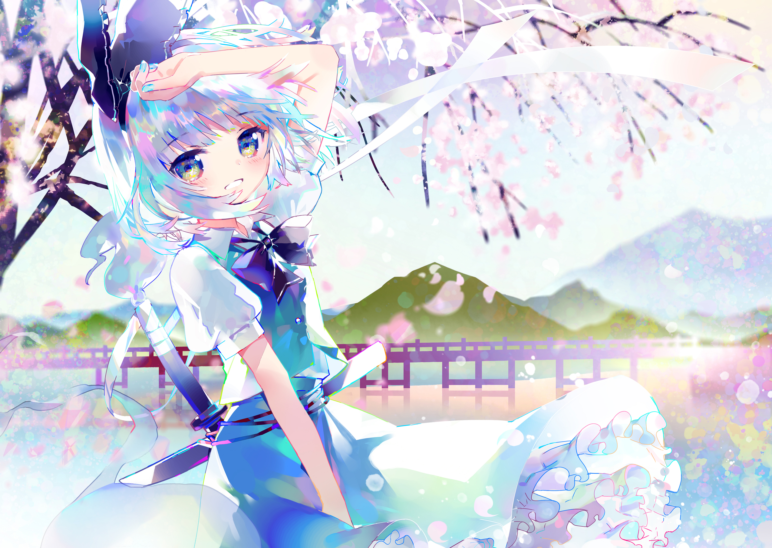 Download mobile wallpaper Anime, Touhou, Youmu Konpaku for free.