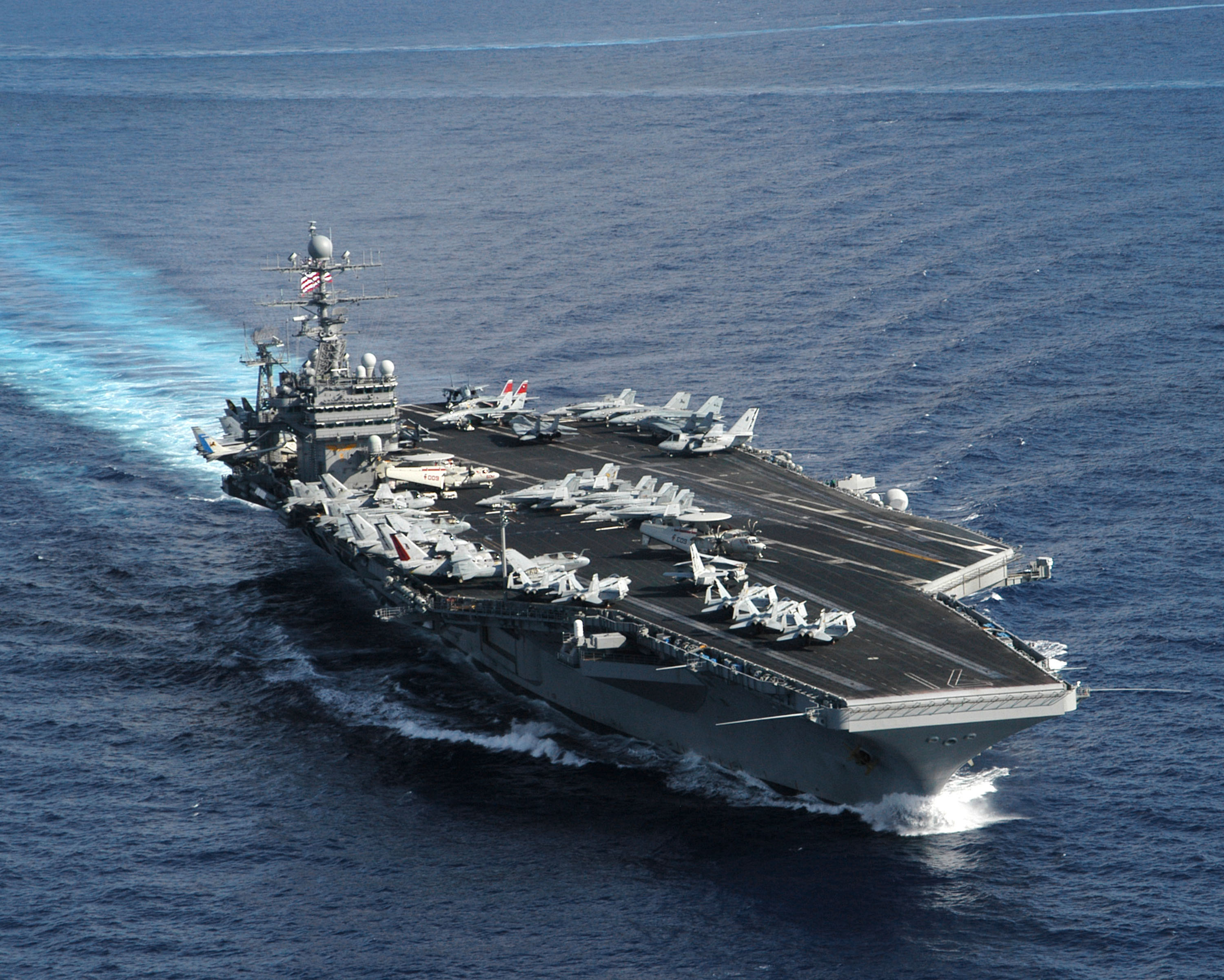Free download wallpaper Military, Warship, Aircraft Carrier, Uss Theodore Roosevelt (Cvn 71), Warships on your PC desktop