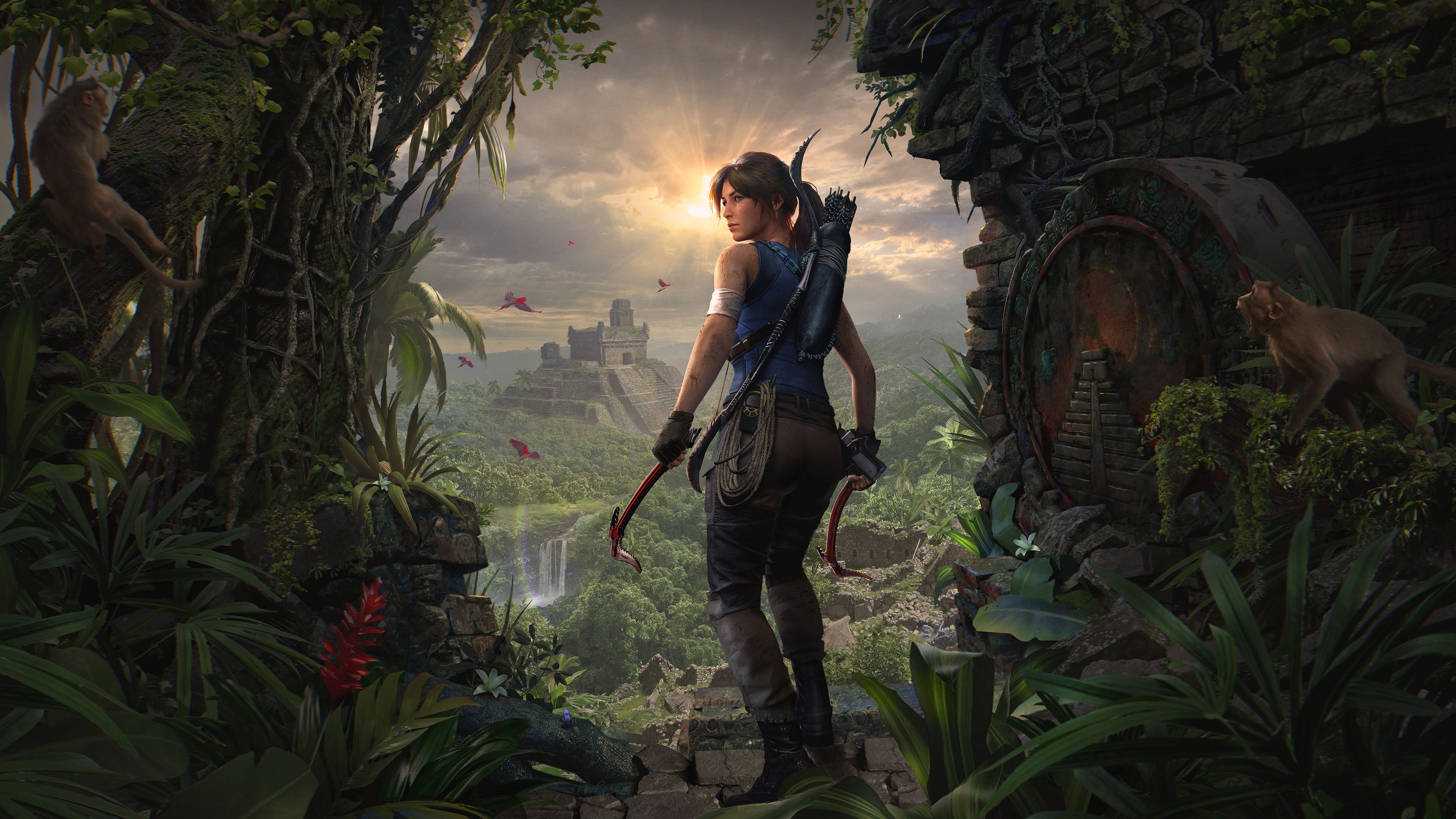 Melhores papéis de parede de Shadow Of The Tomb Raider para tela do telefone