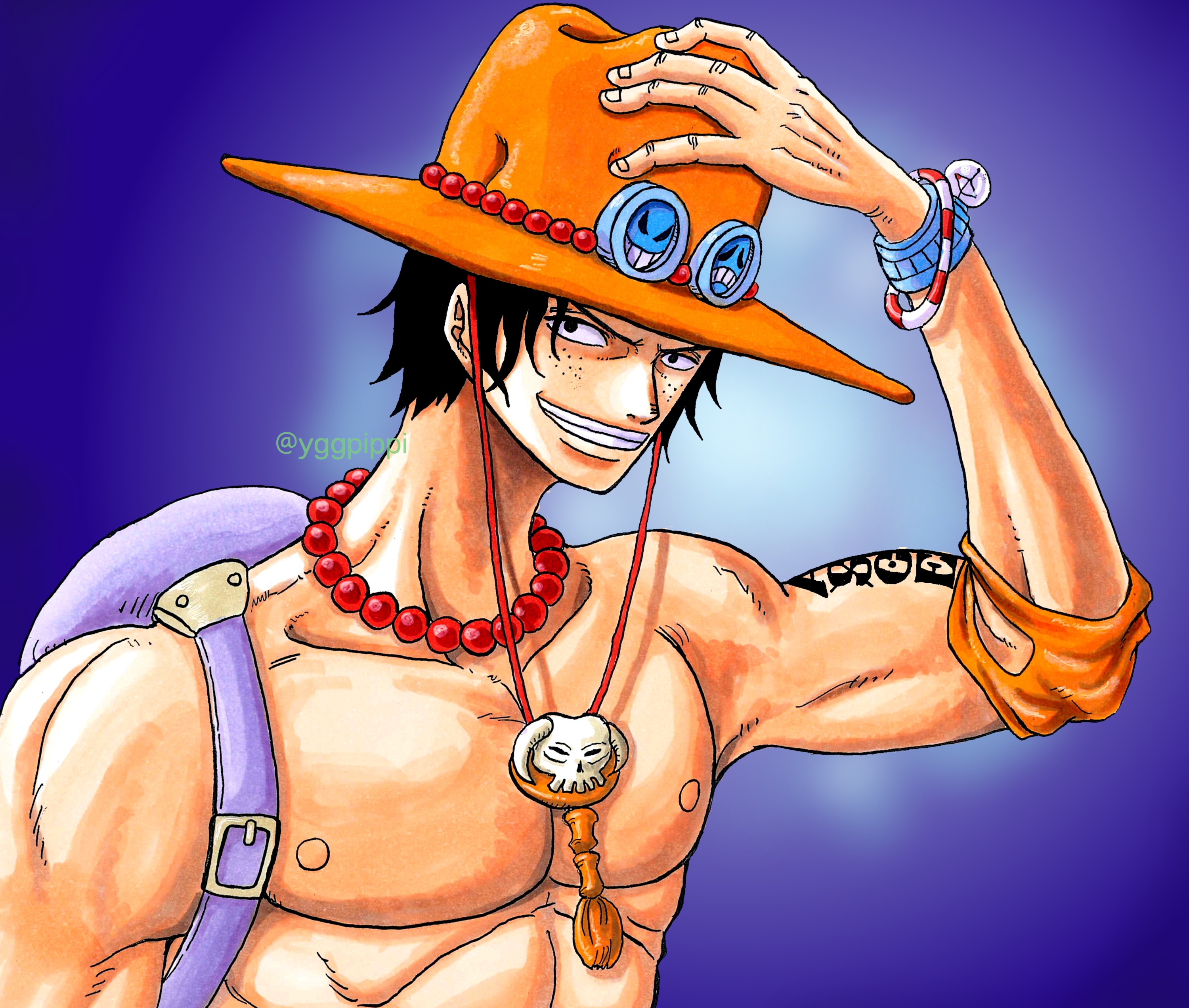 Free download wallpaper Anime, Portgas D Ace, One Piece on your PC desktop