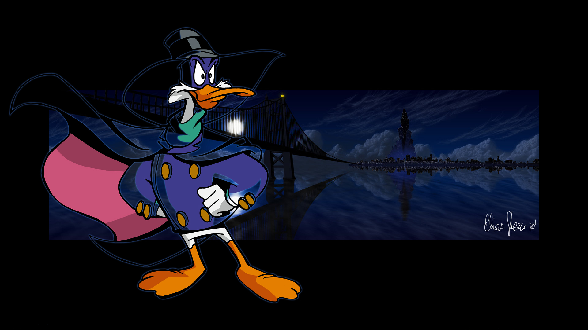 Disney's Darkwing Duck iPhone Background