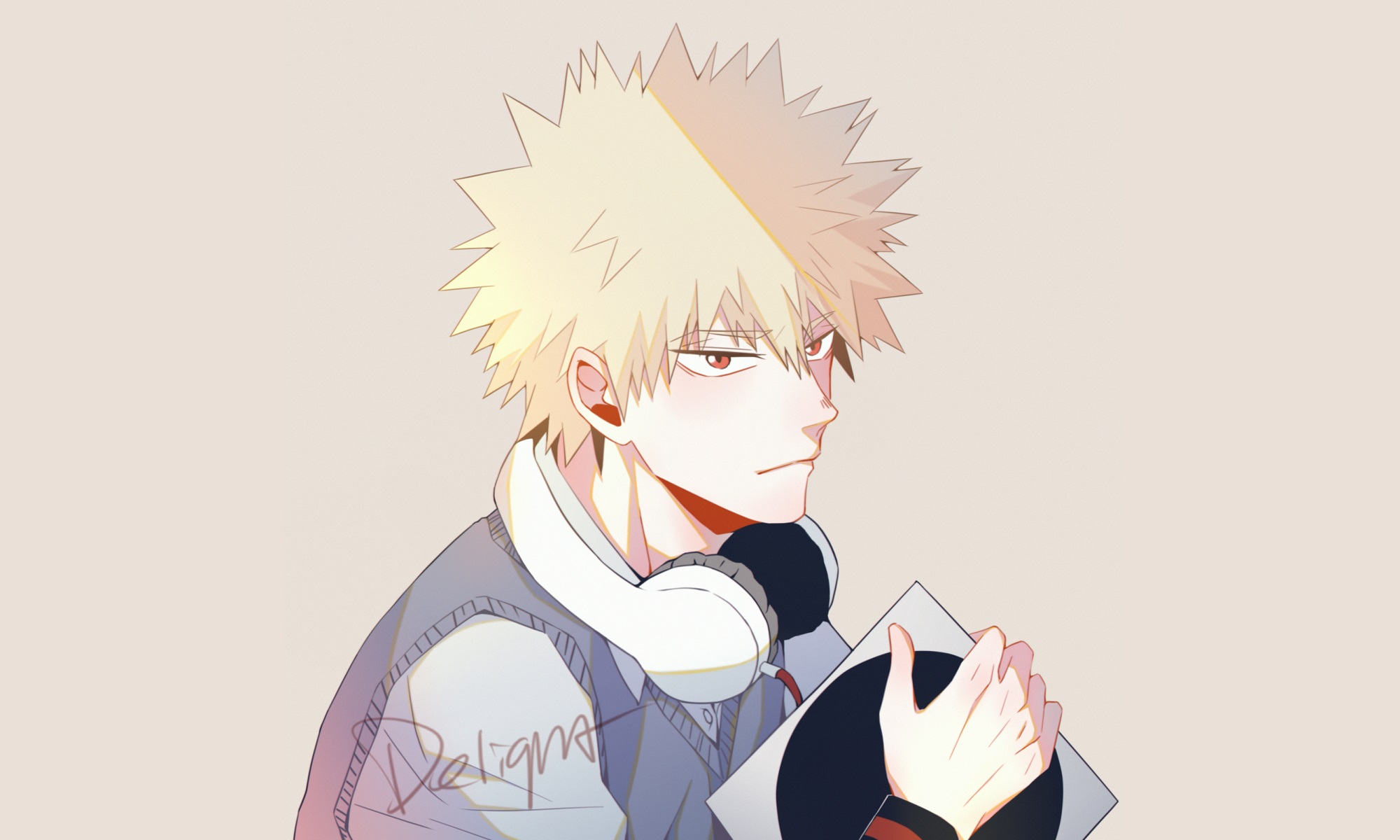 Baixar papel de parede para celular de Anime, Katsuki Bakugou, Minha Academia De Heróis gratuito.