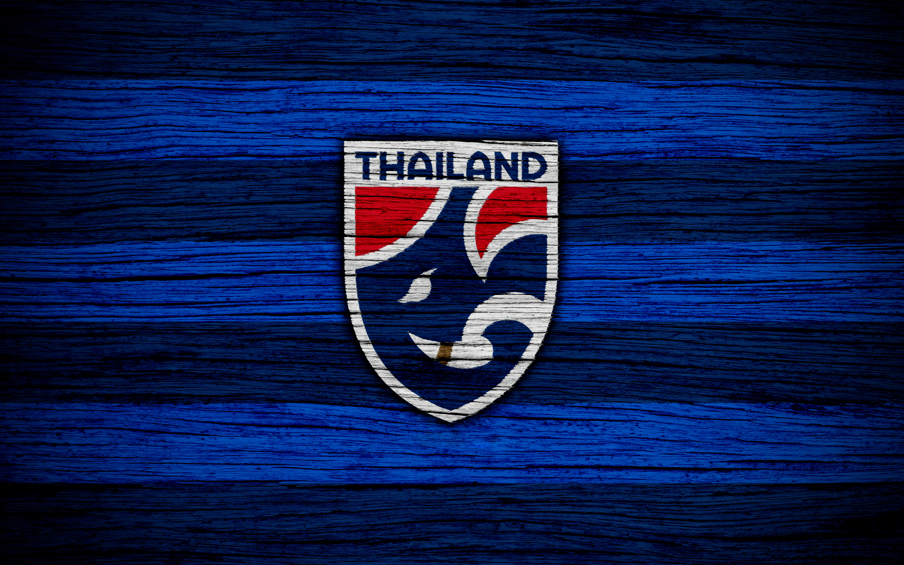 Скачать обои бесплатно Футбол, Таиланд, Эмблема, Футбольный, Виды Спорта, Лого, Сборная Таиланда По Футболу картинка на рабочий стол ПК