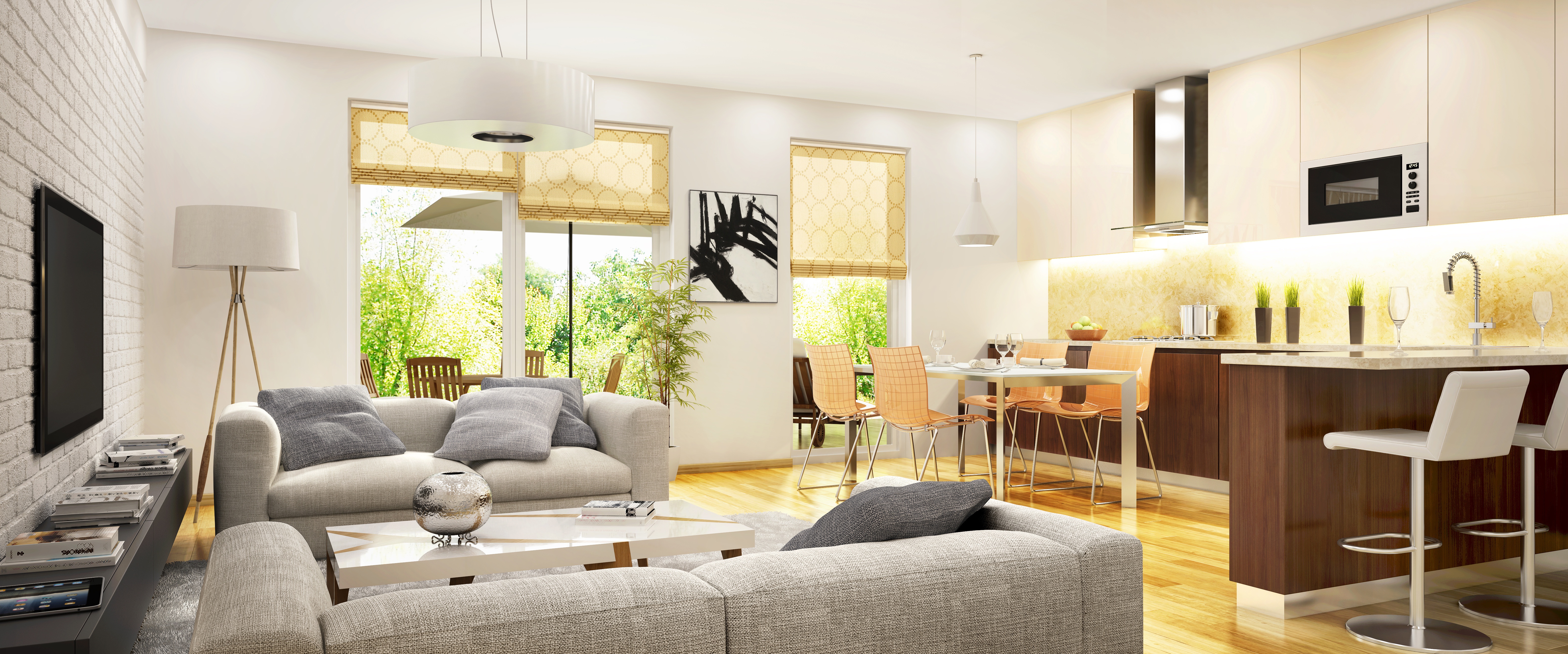 Handy-Wallpaper Zimmer, Sofa, Wohnzimmer, Menschengemacht, Entwurf, Möbilar kostenlos herunterladen.